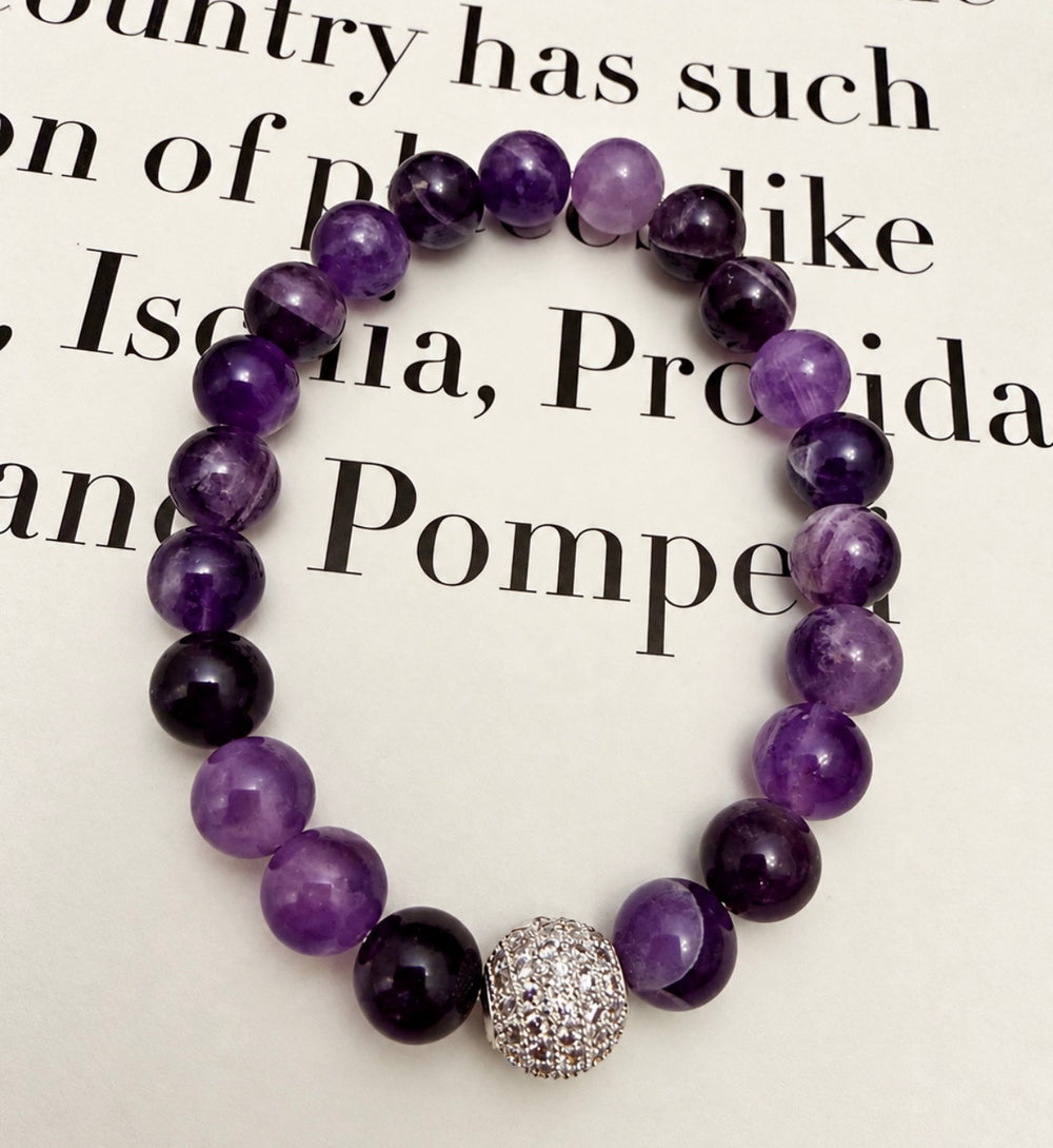Amethyst & Pavé