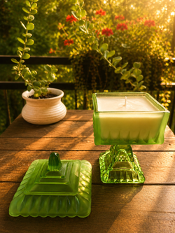 Green Jeanette Wedding Box