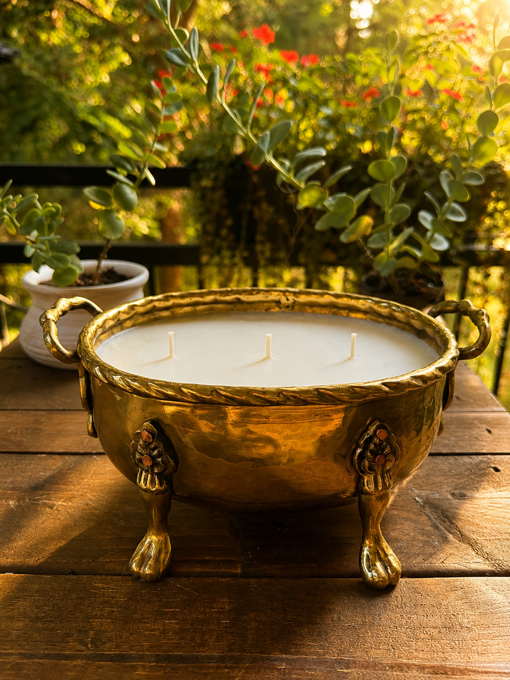Brass Cachepot