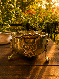 Brass Cachepot