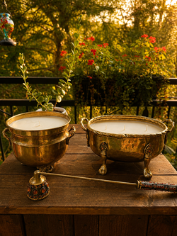 Brass Cachepot
