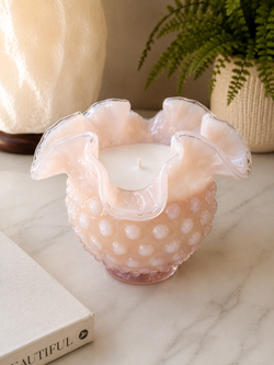 Blush Pink Hobnail