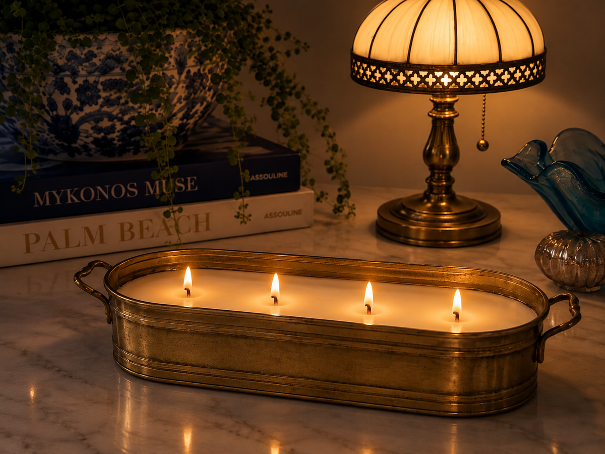 Elongated Brass | Autumn Rose