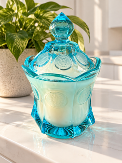 Aqua Fostoria | White Orris & Sandalwood