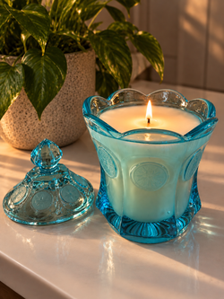 Aqua Fostoria | White Orris & Sandalwood