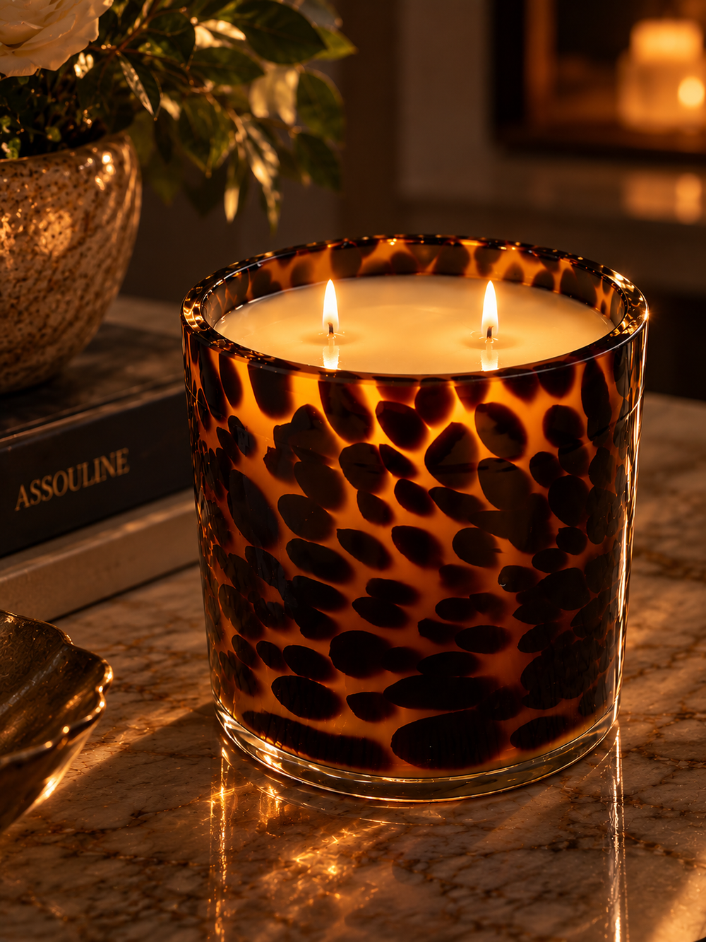 Tortoiseshell Glass | Bohemian Rose & Sandalwood